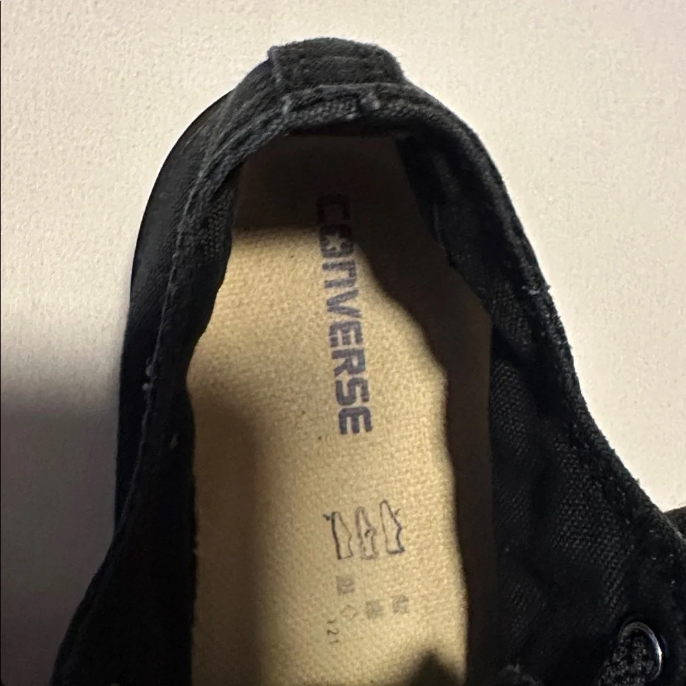 Converse Kids Classic Black Sneakers